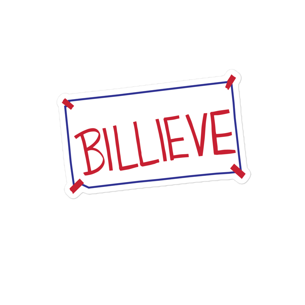 Billieve Sticker