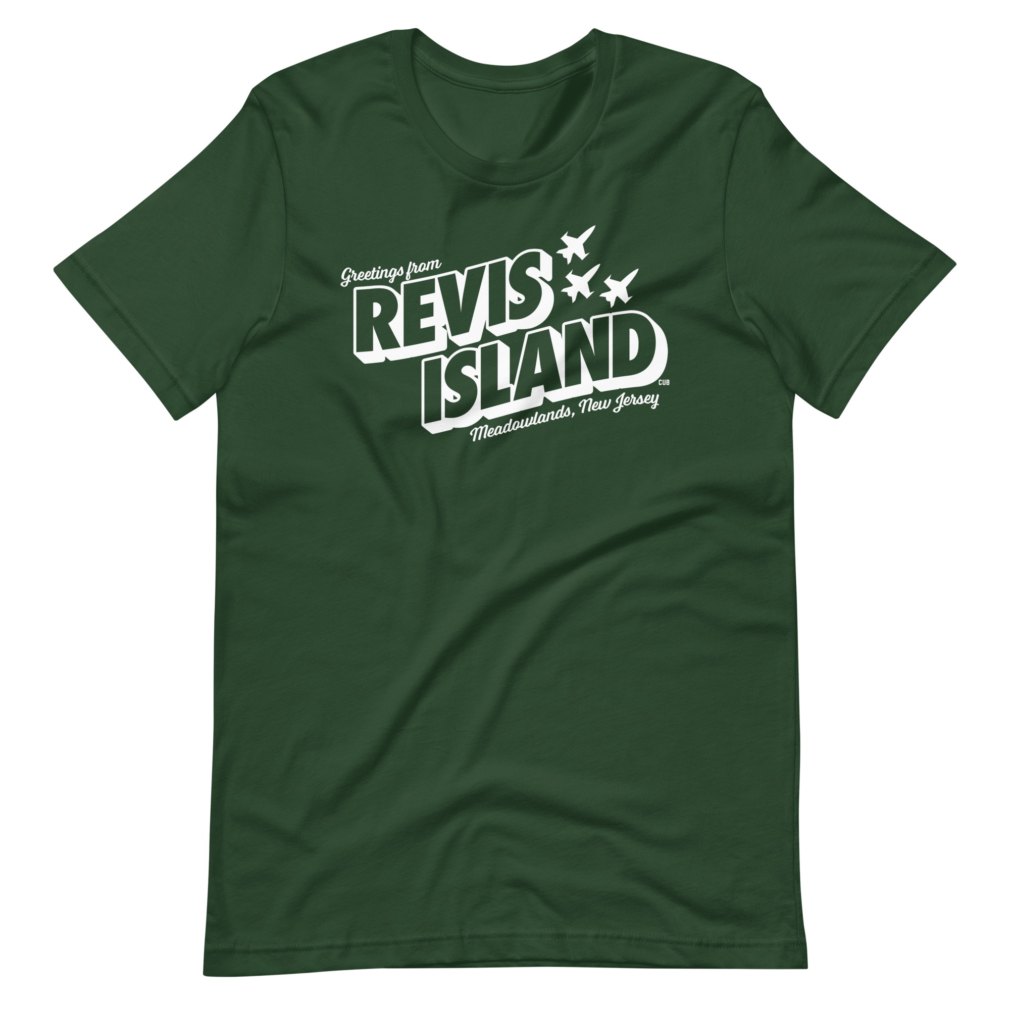 Cubbybear and Brothers Greetings from Revis Island T-Shirt Forest / 4XL