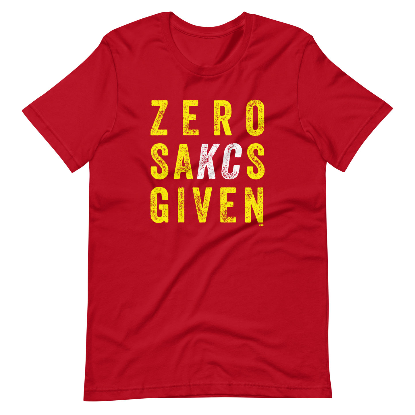 Zero Sacks Given Chiefs T-Shirt