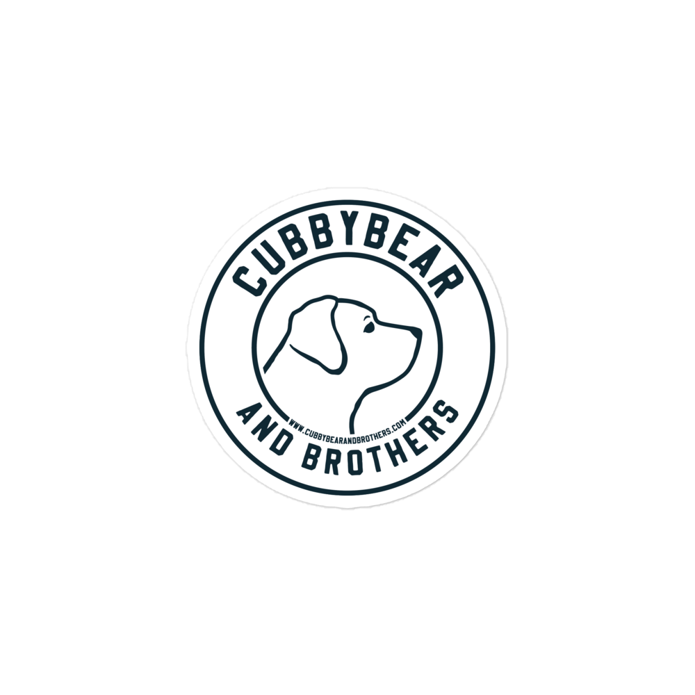 Cubbybear & Brothers Brand Sticker