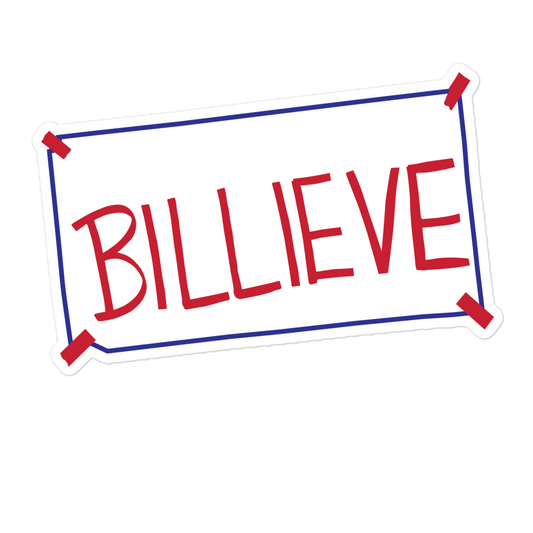 Billieve Sticker