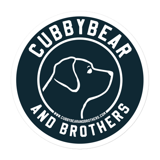 Cubbybear & Brothers Brand Sticker