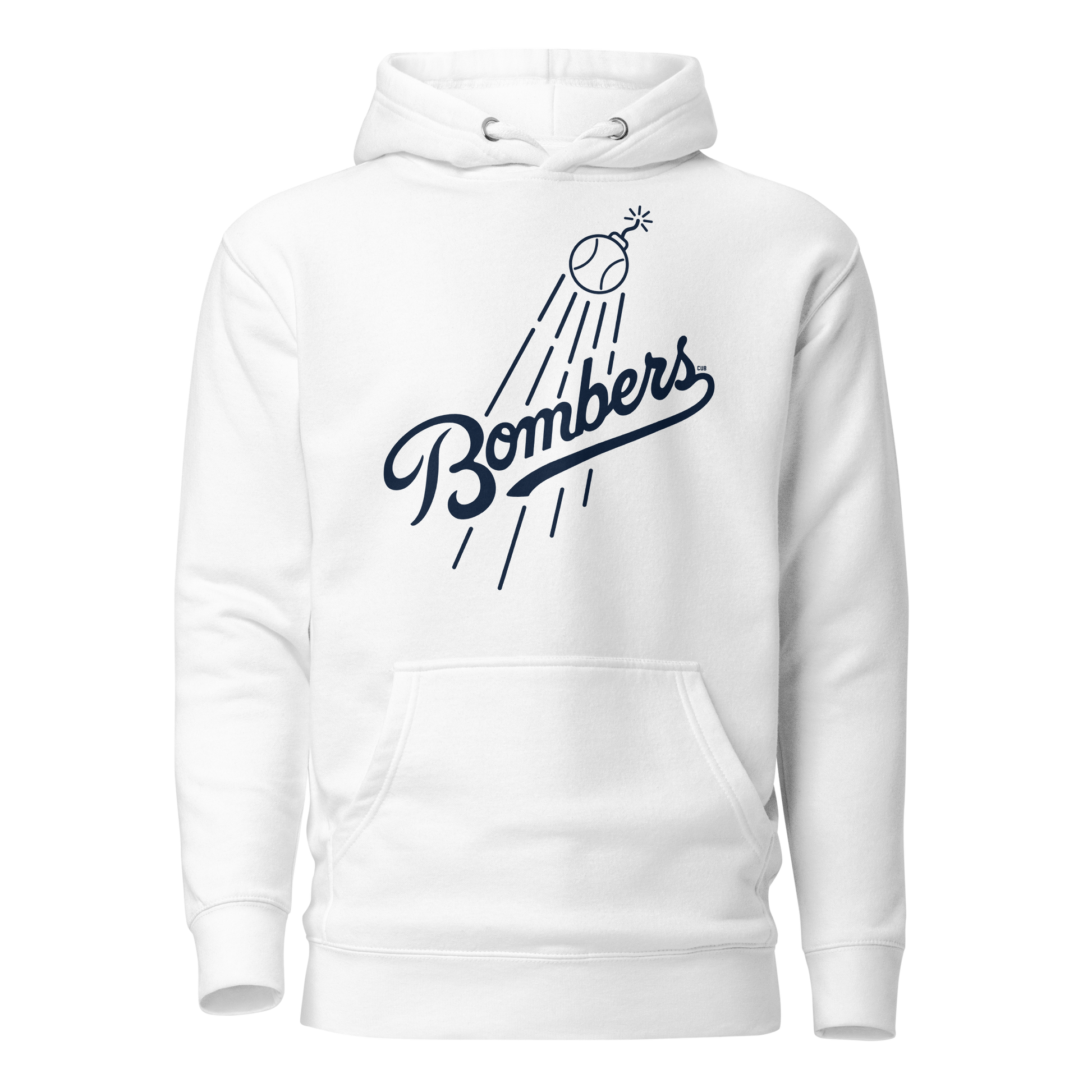 Cubbybear and Brothers Bronx Bombers Hoodie White / 3XL